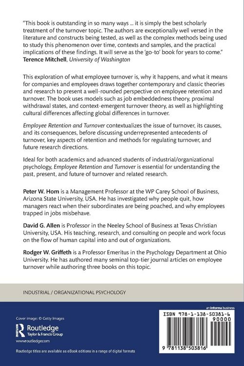 Produktbild: Employee Retention and Turnover