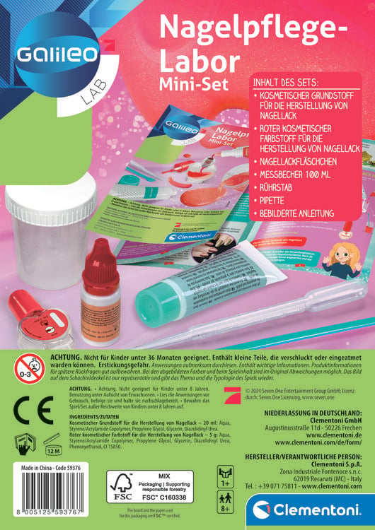 Produktbild: Galileo Nagelpflege-Labor Mini-Set
