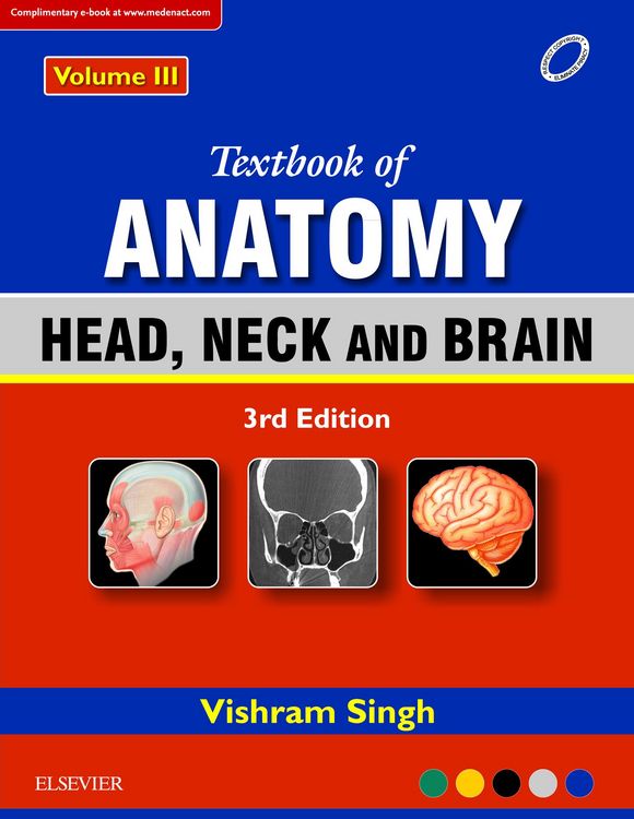 Produktbild: Textbook of Anatomy Head, Neck, and Brain; Volume III