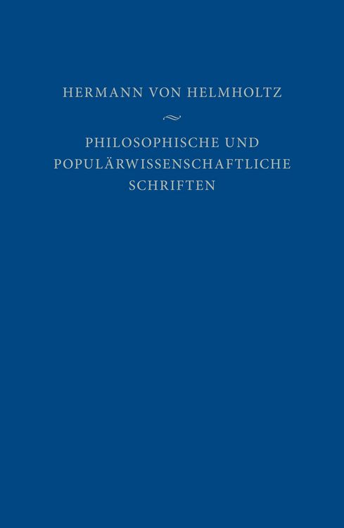 Produktbild: Philosophische und popul&auml;rwissenschaftliche Schriften