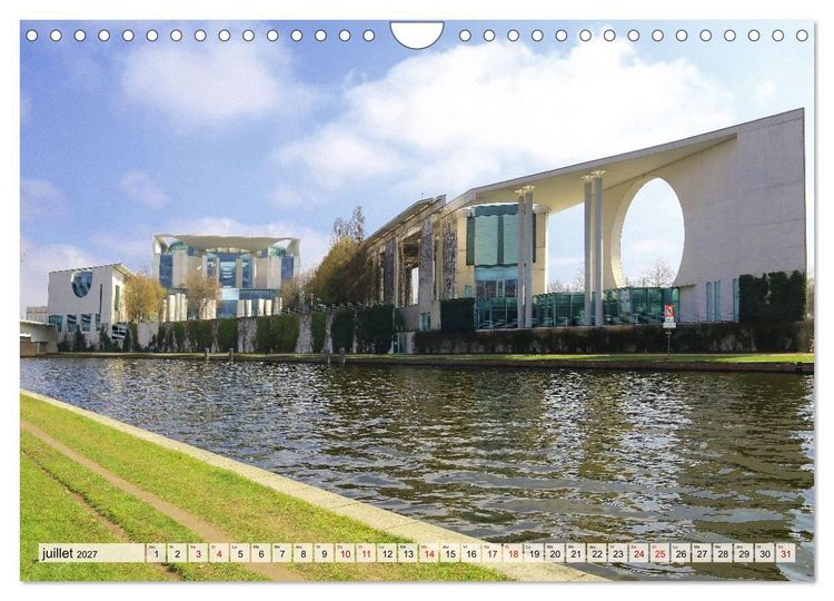 Produktbild: Berlin - dans le centre historique (Calendrier mural 2027 DIN A4 vertical), CALVENDO calendrier mensuel
