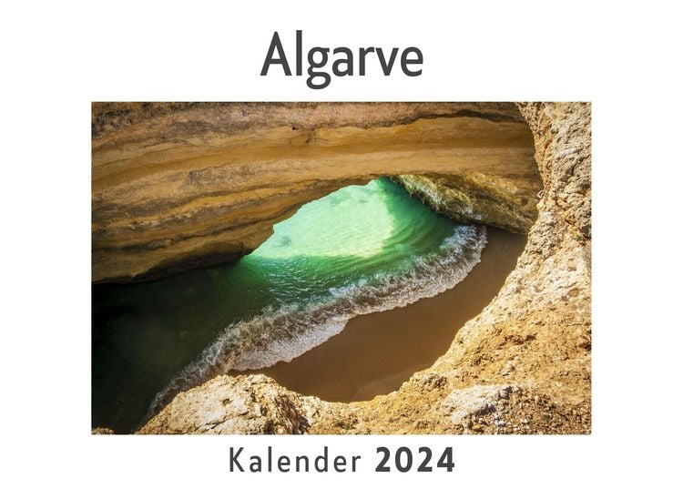Produktbild: Algarve (Wandkalender 2024, Kalender DIN A4 quer, Monatskalender im Querformat mit Kalendarium, Das perfekte Geschenk)