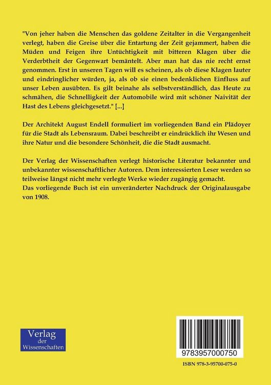 Produktbild: Die Sch&ouml;nheit der gro&szlig;en Stadt