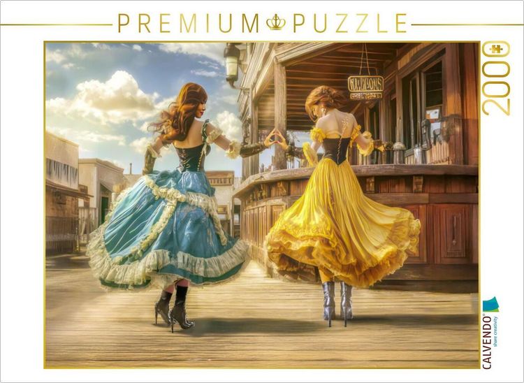 Produktbild: CALVENDO Puzzle Le Far West | 2000 Teile Lege-Gr&ouml;&szlig;e 90x67cm Foto-Puzzle f&uuml;r gl&uuml;ckliche Stunden