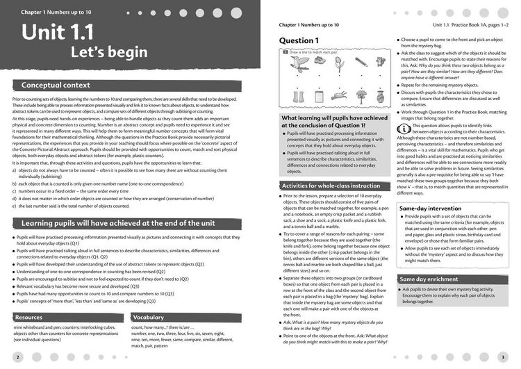 Produktbild: The Shanghai Maths Project Teacher's Guide Year 1