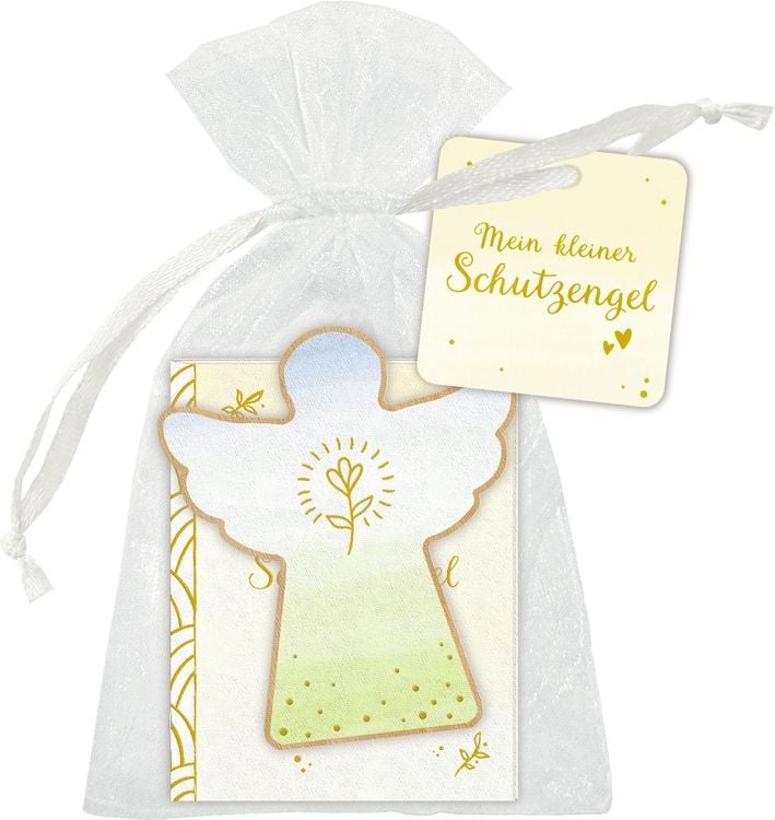 Produktbild: Holzengel mit B&uuml;chlein