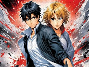Produktbild: CALVENDO Puzzle Manga Actionheld Taiga Misono - Der charmante Frauenheld | 1000 Teile Lege-Gr&ouml;&szlig;e 64x48cm Foto-Puzzle f&uuml;r gl&uuml;ckliche Stunden