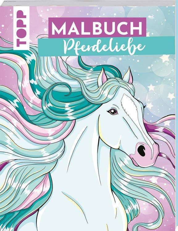 Produktbild: Malbuch Pferdeliebe