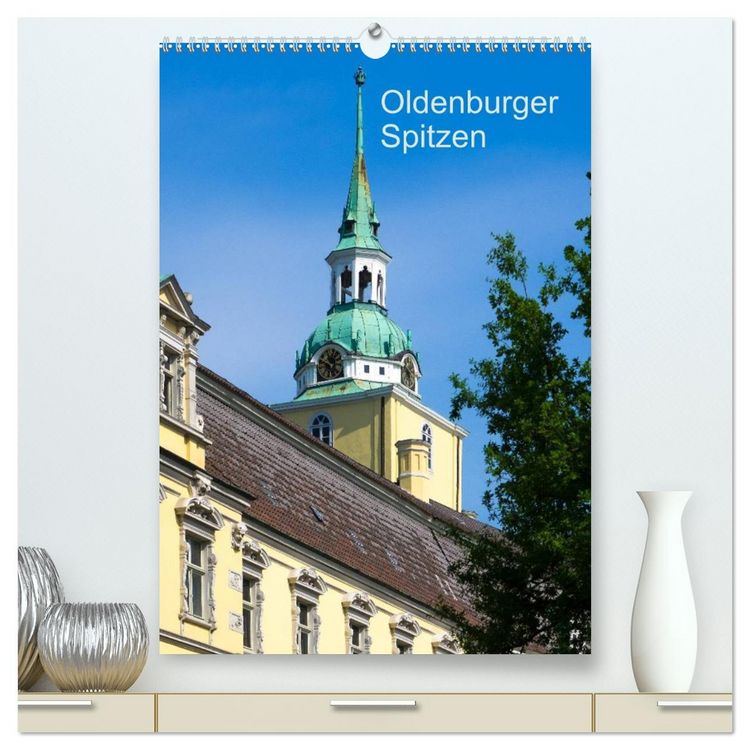 Produktbild: Oldenburger Spitzen (hochwertiger Premium Wandkalender 2026 DIN A2 hoch), Kunstdruck in Hochglanz