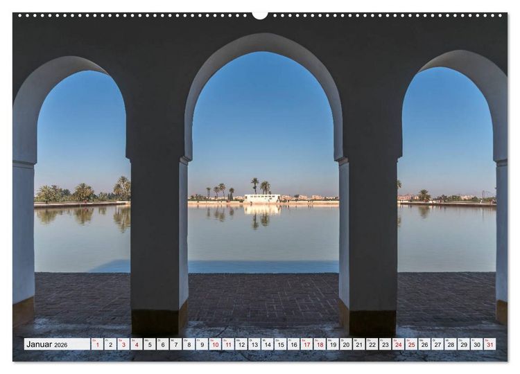 Produktbild: Marokko - Marrakesch (Wandkalender 2026 DIN A2 quer), CALVENDO Monatskalender