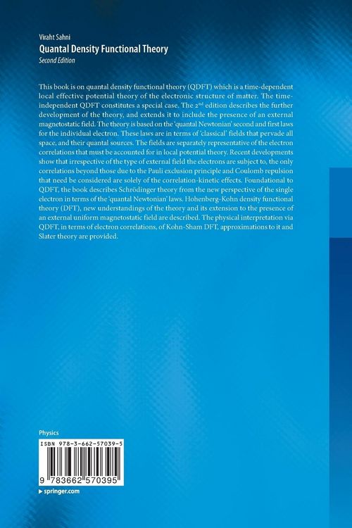 Produktbild: Quantal Density Functional Theory