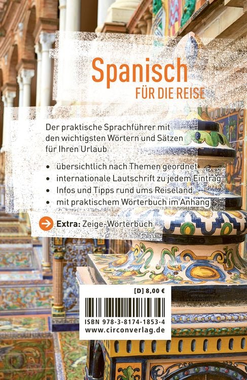 Produktbild: Sprachf&uuml;hrer Spanisch f&uuml;r die Reise