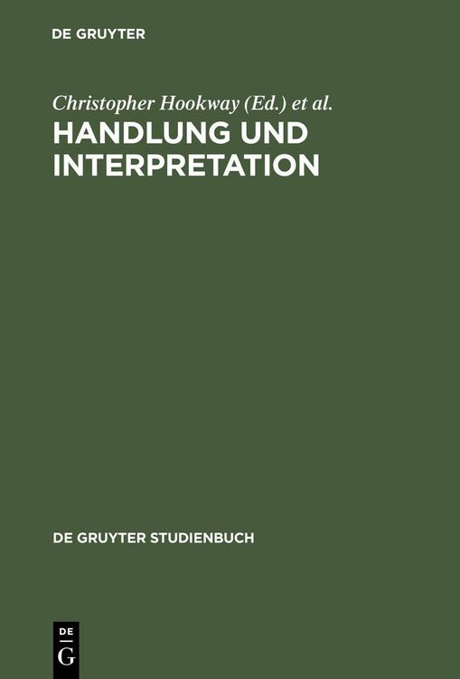 Produktbild: Handlung und Interpretation