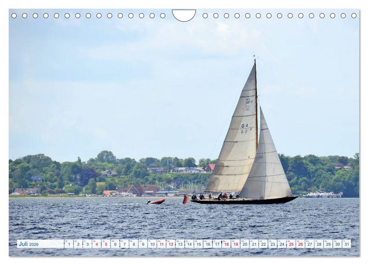 Produktbild: Flensburg Fjord (Wandkalender 2026 DIN A4 quer), CALVENDO Monatskalender