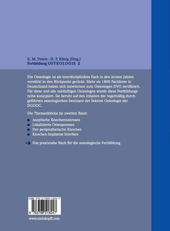 Produktbild: Fortbildung Osteologie 2