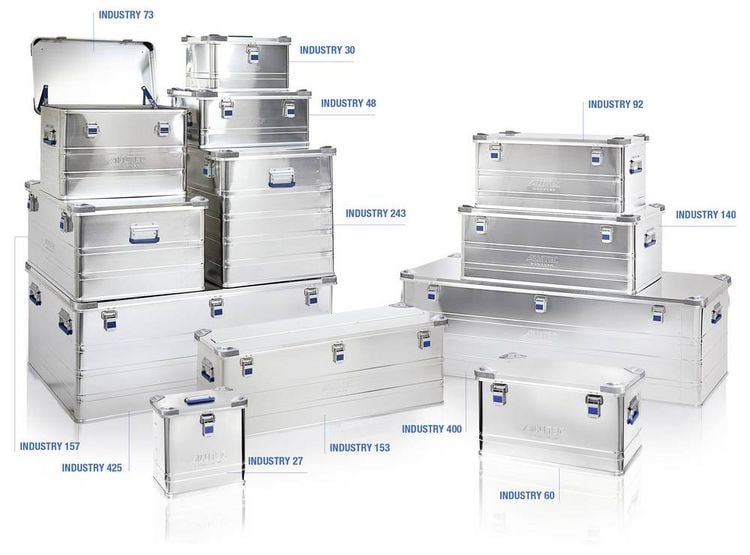 Produktbild: Alutec Industry 60 13060 Transportkiste Aluminium (L x B x H) 580 x 385 x 344mm