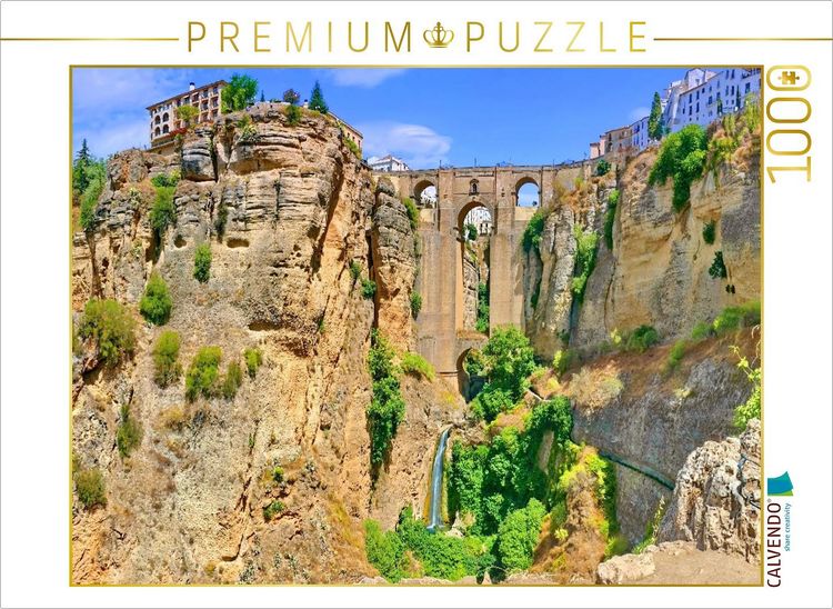 Produktbild: CALVENDO Puzzle Ronda, | 1000 Teile Lege-Gr&ouml;&szlig;e 64x48cm Foto-Puzzle f&uuml;r gl&uuml;ckliche Stunden