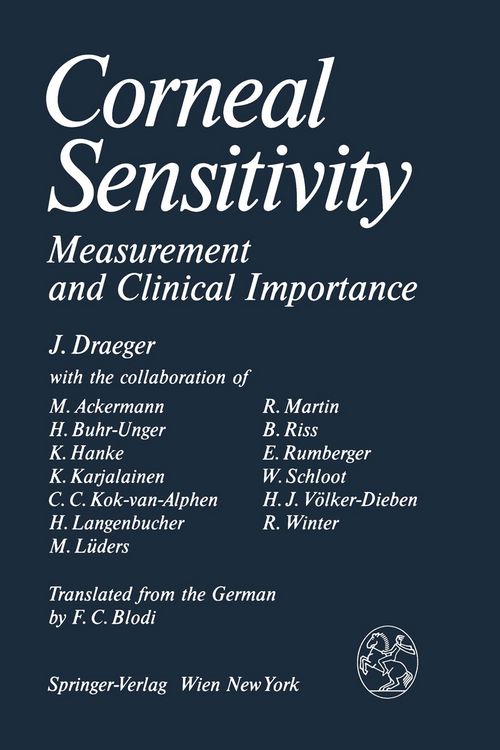 Produktbild: Corneal Sensitivity