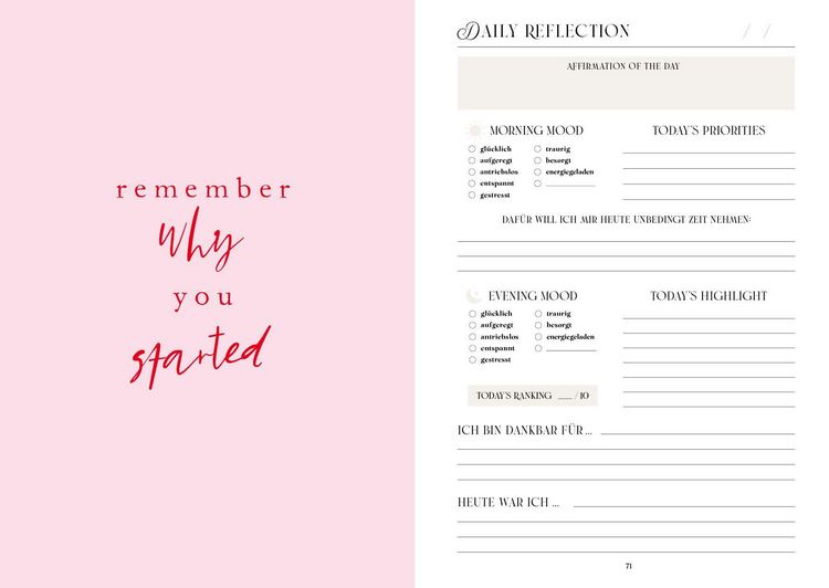 Produktbild: Dear Me &ndash; Das Self-Love-Journal