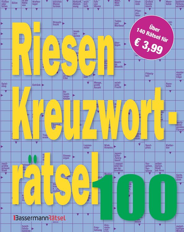 Produktbild: Riesen-Kreuzwortr&auml;tsel 100