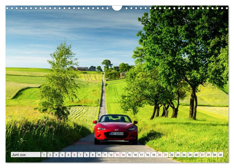 Produktbild: Mein Mazda (Wandkalender 2026 DIN A3 quer), CALVENDO Monatskalender