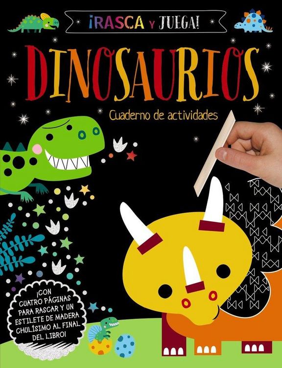 Produktbild: Rasca y Juega. Dinosaurios - Cuaderno de actividades