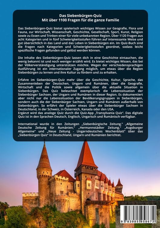 Produktbild: Das Siebenb&uuml;rgen-Quiz
