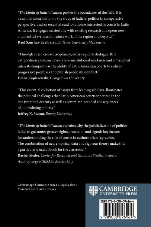 Produktbild: The Limits of Judicialization