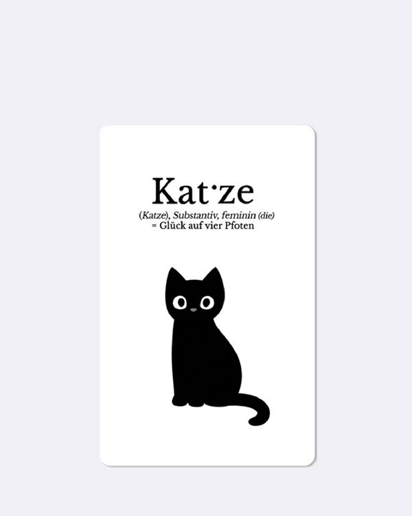 Produktbild: Lunacard Postkarte *Katze