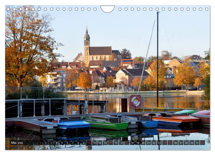 Produktbild: Spaziergang in B&ouml;blingen (Wandkalender 2026 DIN A4 quer), CALVENDO Monatskalender