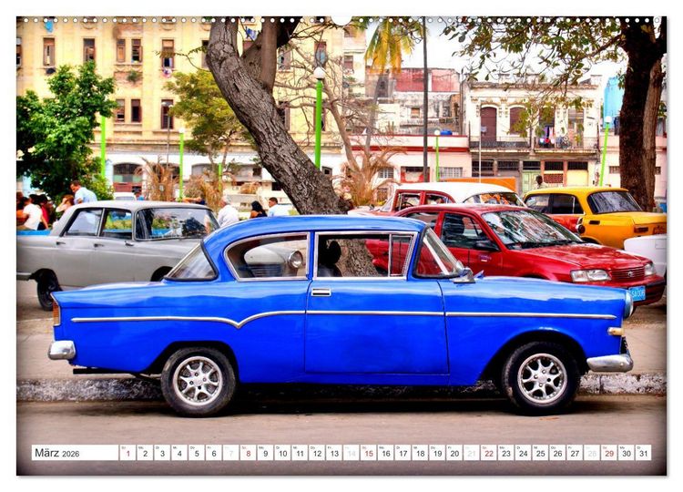 Produktbild: OPEL REKORD P1 (Wandkalender 2026 DIN A2 quer), CALVENDO Monatskalender