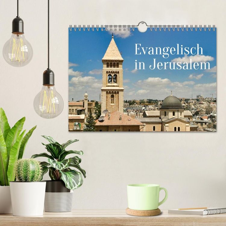 Produktbild: Evangelisch in Jerusalem (Wandkalender 2027 DIN A4 quer), CALVENDO Monatskalender