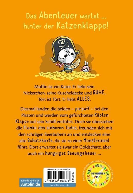Produktbild: Muffin und T&ouml;rt! 3: Bei den Piraten