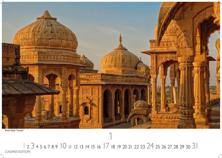 Produktbild: Indien Kalender 2027 &ndash; Wandkalender | Fotokalender Asien 24x35cm - Entdecken Sie die vielf&auml;ltige Kultur Indiens in 12 faszinierenden Fotos