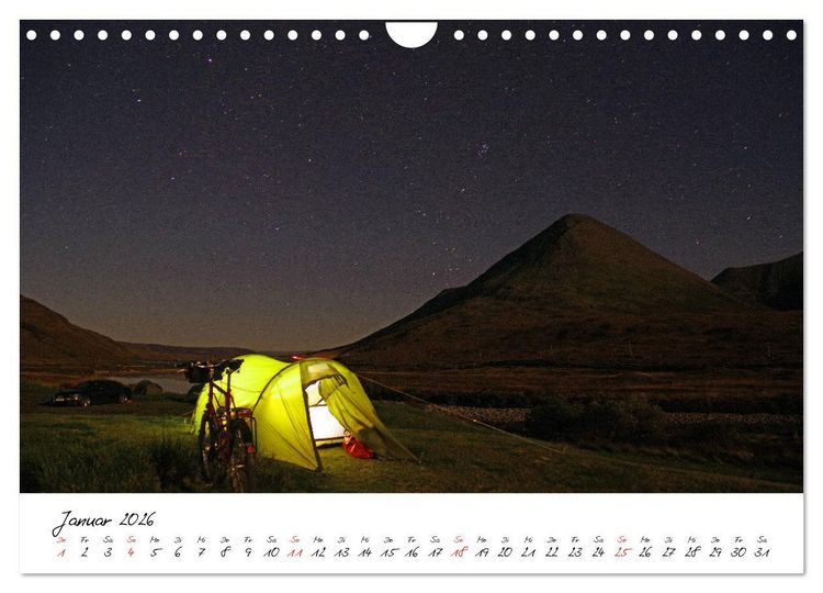 Produktbild: Abenteuer Radreisen (Wandkalender 2026 DIN A4 quer), CALVENDO Monatskalender
