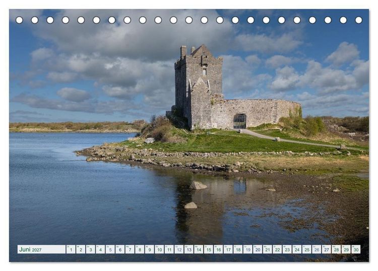 Produktbild: Irland - Unterwegs auf dem Wild Altantic Way (Tischkalender 2027 DIN A5 quer), CALVENDO Monatskalender