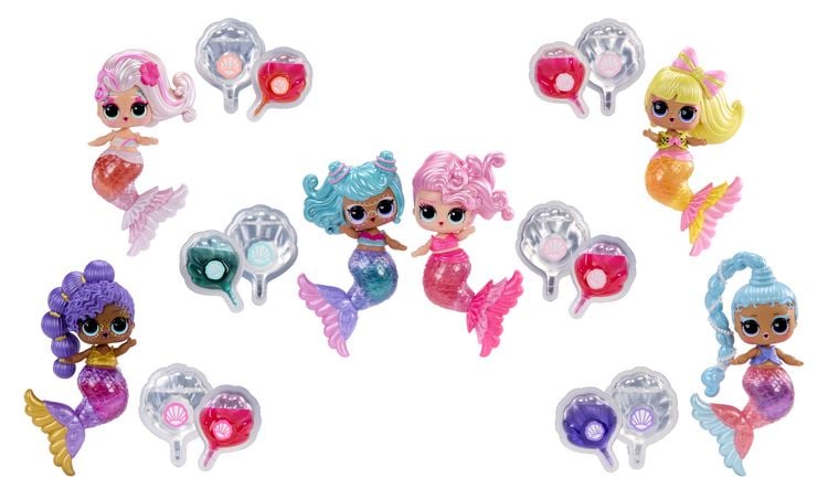 Produktbild: L.O.L. Surprise Mermaids! Makeover Magic Tots Asst in PDQ