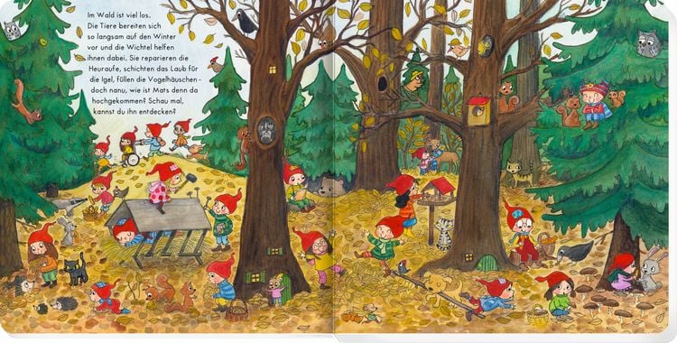 Produktbild: Mein Herbstwichtel-Wimmelbuch