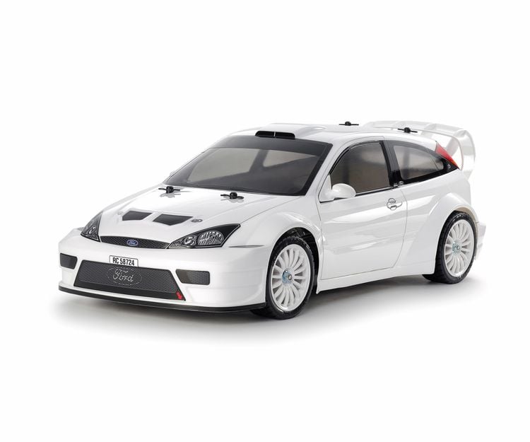 Produktbild: Tamiya 300051718 1:10 Karosserie Ford Focus RS 2003 Unlackiert