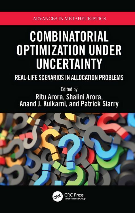 Produktbild: Combinatorial Optimization Under Uncertainty