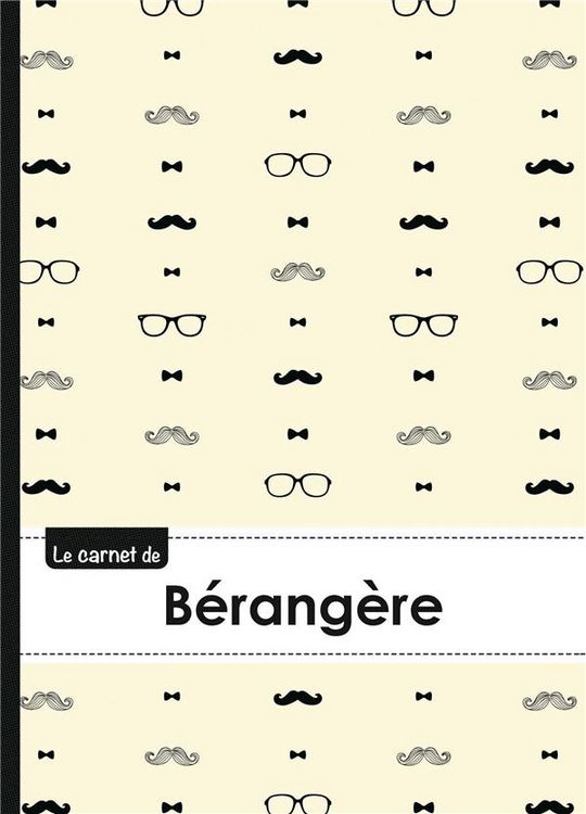 Produktbild: Le carnet de berangere lignes,