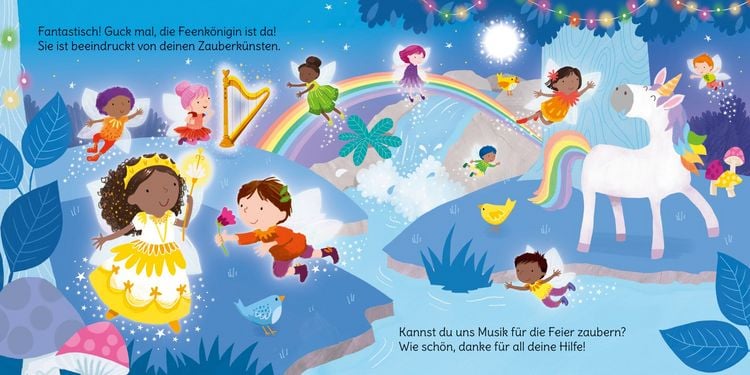 Produktbild: Mein funkelndes Stickerbuch: Bei den Elfen und Feen