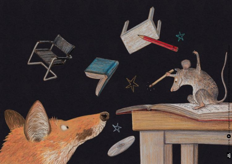 Produktbild: Pippilothek??? Eine Bibliothek wirkt Wunder. Kamishibai Bildkartenset