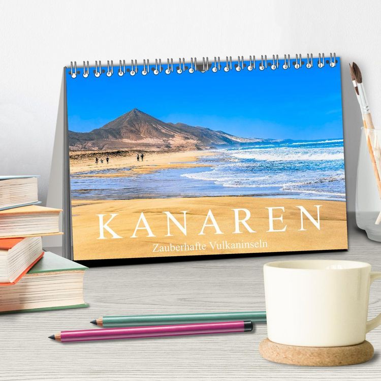 Produktbild: Kanaren - Zauberhafte Vulkaninseln (Tischkalender 2026 DIN A5 quer), CALVENDO Monatskalender