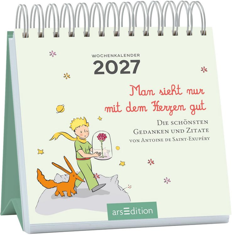 Produktbild: Mini-Wochenkalender Der Kleine Prinz 2027