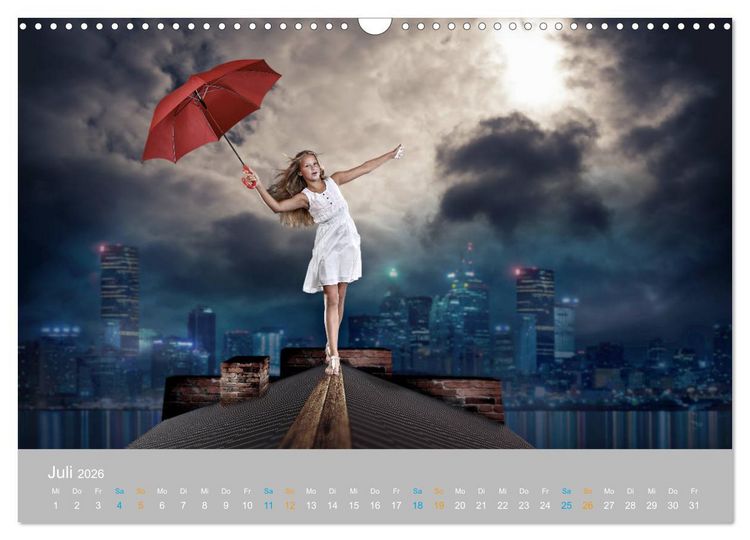 Produktbild: Fantastisch und surreal - Landschaften (Wandkalender 2026 DIN A3 quer), CALVENDO Monatskalender