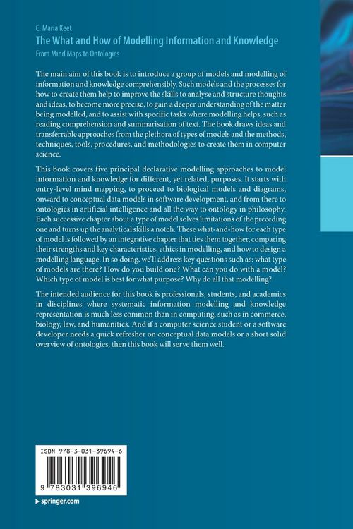 Produktbild: The What and How of Modelling Information and Knowledge