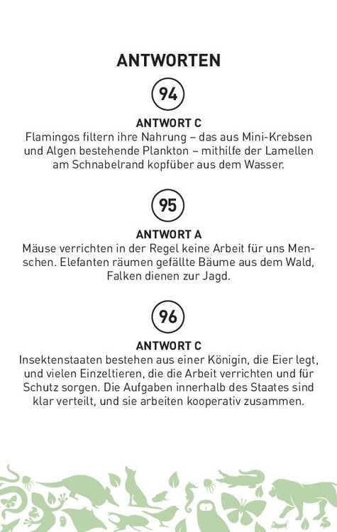 Produktbild: Das gro&szlig;e Tier-Quiz I ab 10 Jahren
