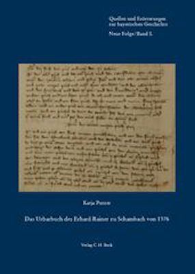 Produktbild: Das Urbarbuch des Erhard Rainer zu Schambach von 1376