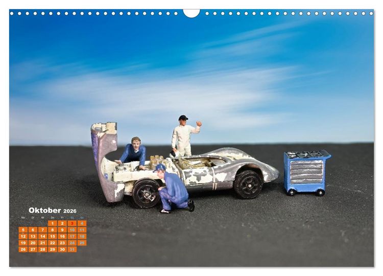 Produktbild: Helden der Sandkiste (Wandkalender 2026 DIN A3 quer), CALVENDO Monatskalender